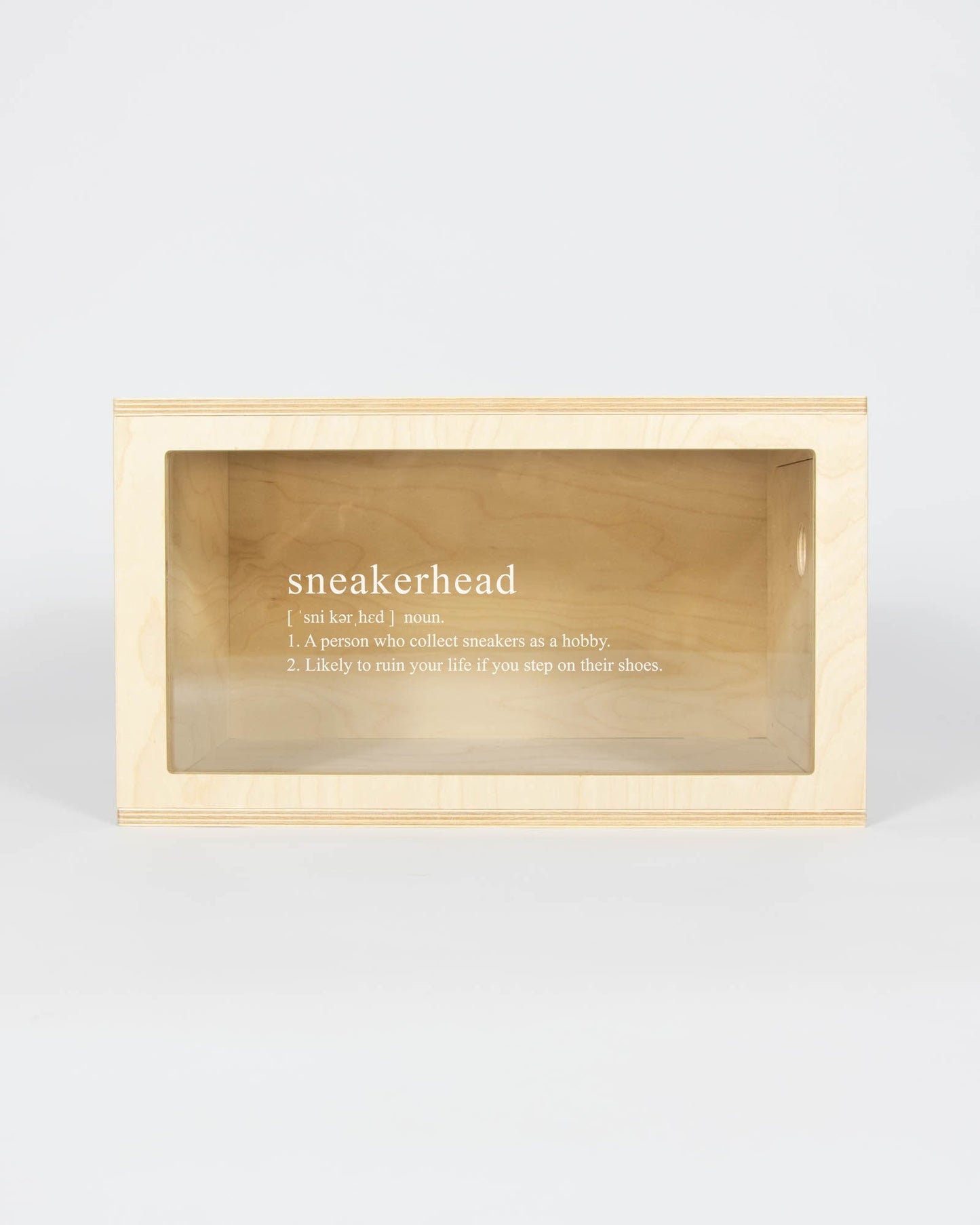 Set of 3 (SNEAKERHEAD MEANING/ GRAIL./CLEAR)