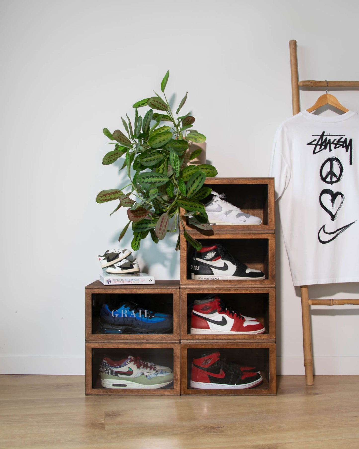 Set of 3 (2x CLEAR + SNEAKERHEAD MEANING)