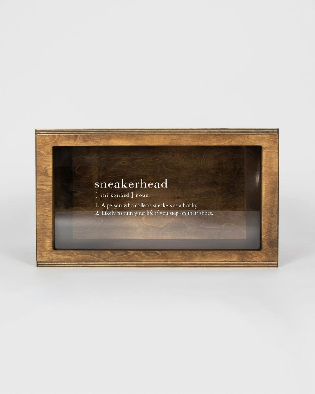 Set of 3 (2x CLEAR + SNEAKERHEAD MEANING)