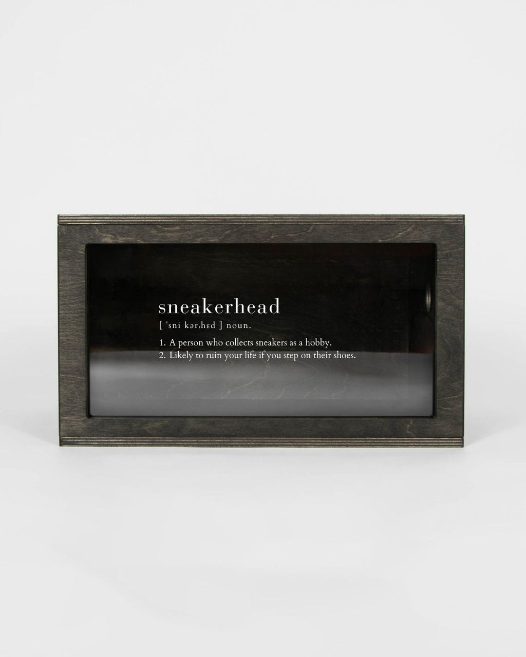 Set of 3 (2x CLEAR + SNEAKERHEAD MEANING)