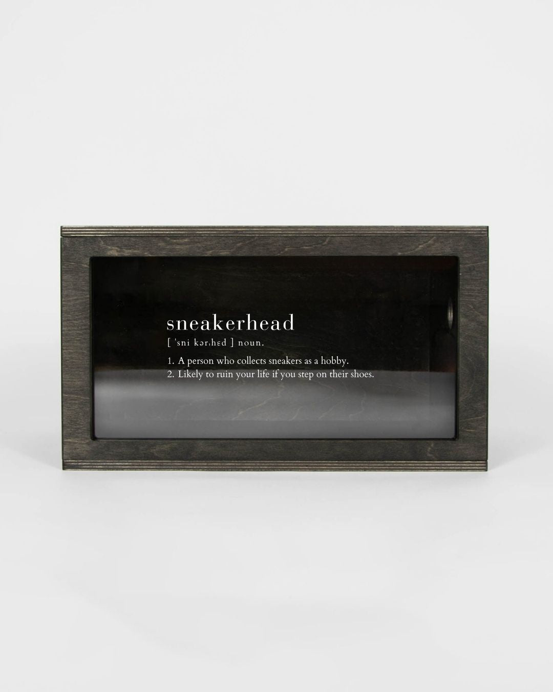 Set of 3 (2x CLEAR + SNEAKERHEAD MEANING)