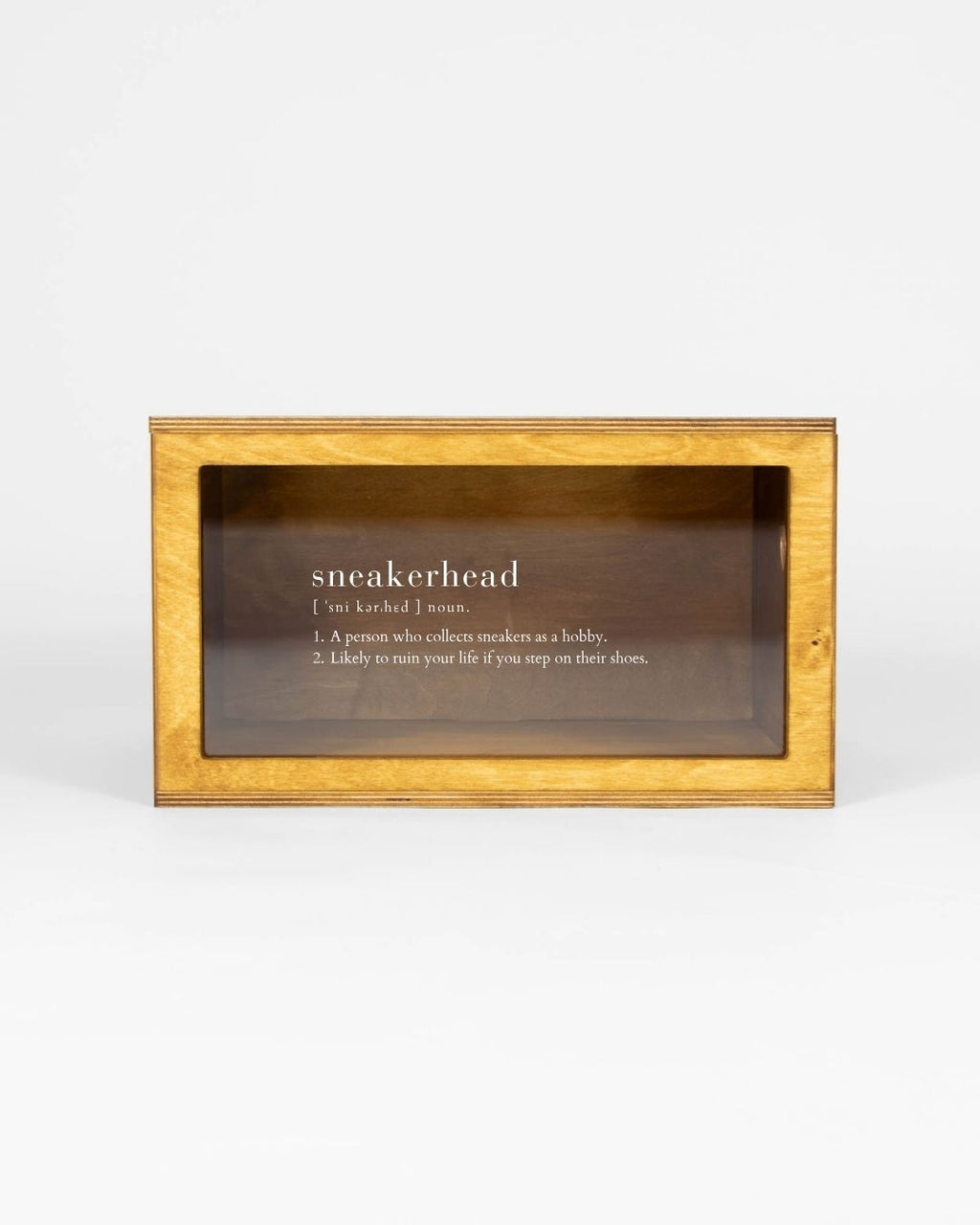 Set of 3 (2x CLEAR + SNEAKERHEAD MEANING)