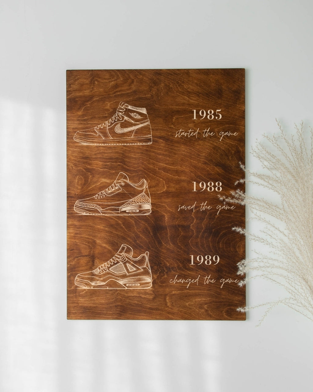 AJ ICONS WALL DECOR ( 1 / 3 / 4 )