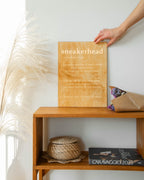 SNEAKERHEAD MEANING WALL DECOR