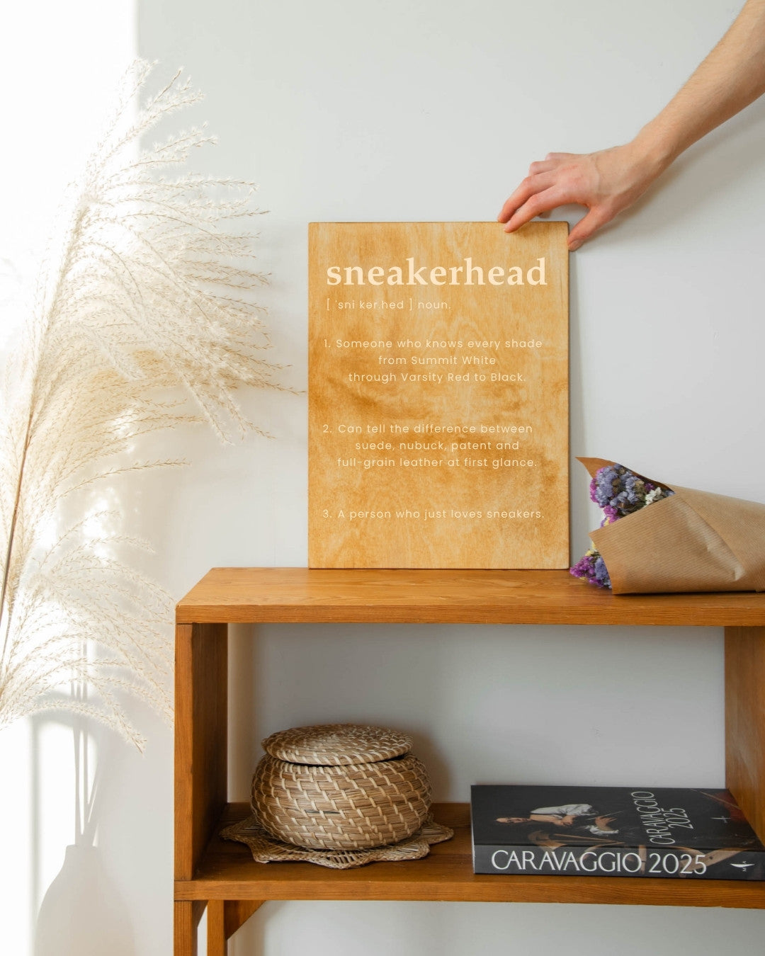 SNEAKERHEAD MEANING WALL DECOR