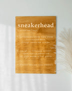 SNEAKERHEAD MEANING WALL DECOR