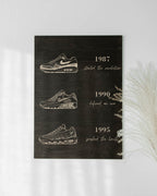 AM ICONS WALL DECOR ( 1 / 90 / 95)