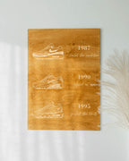 AM ICONS WALL DECOR ( 1 / 90 / 95)