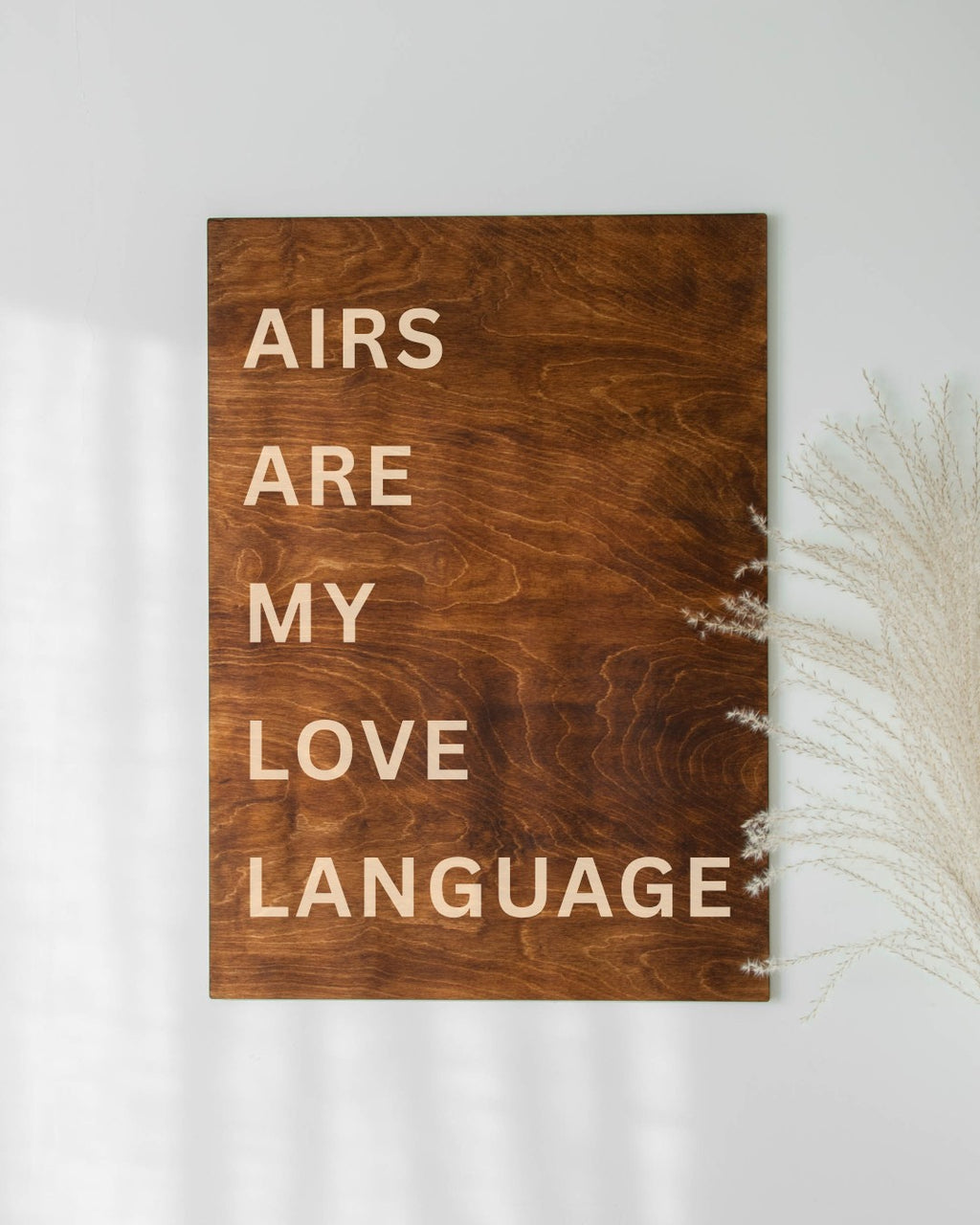 AIRS ARE MY LOVE LANGUAGE