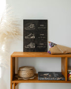 AJ ICONS WALL DECOR ( 1 / 3 / 4 )