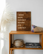 SHOE CONTACT WALL DECOR