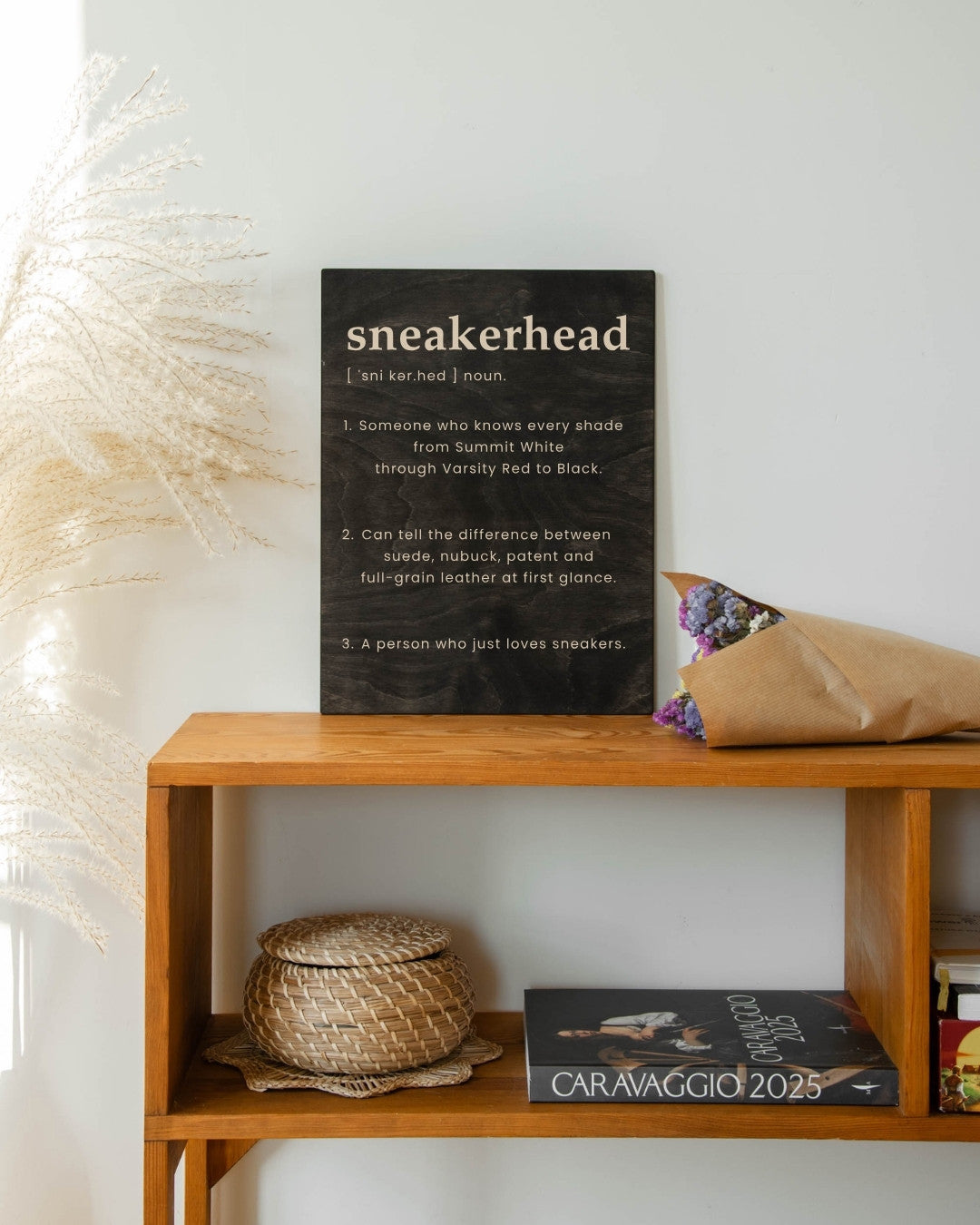 SNEAKERHEAD MEANING WALL DECOR