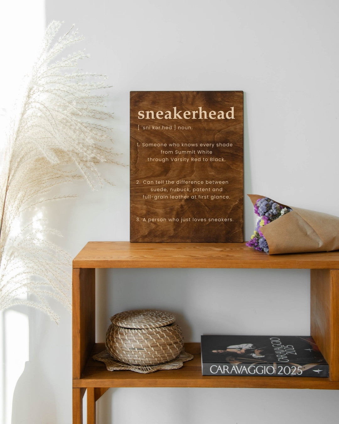 SNEAKERHEAD MEANING WALL DECOR