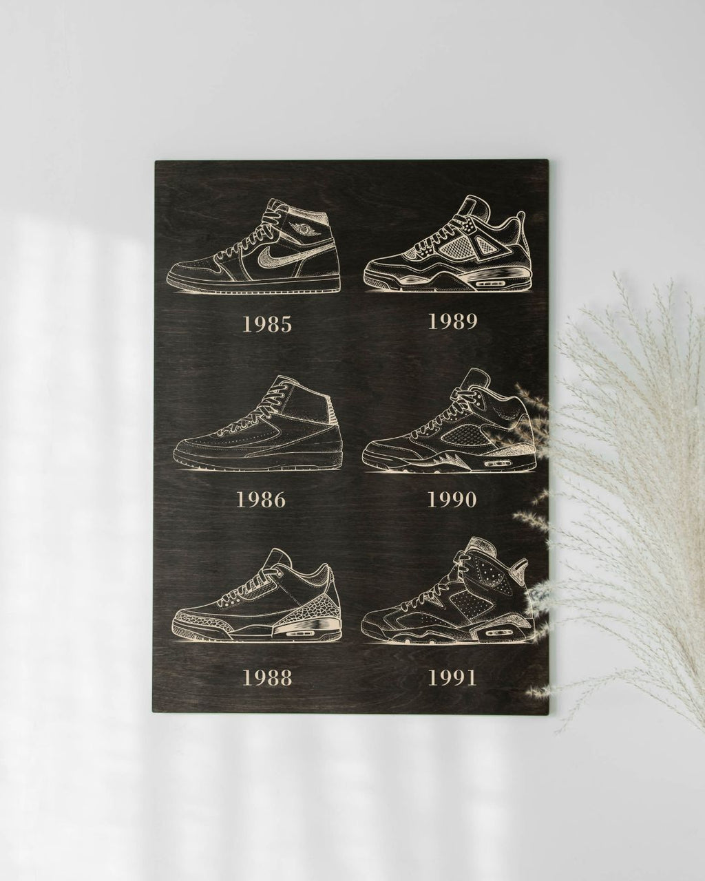 AJ Legacy 1985-1991 WALL DECOR
