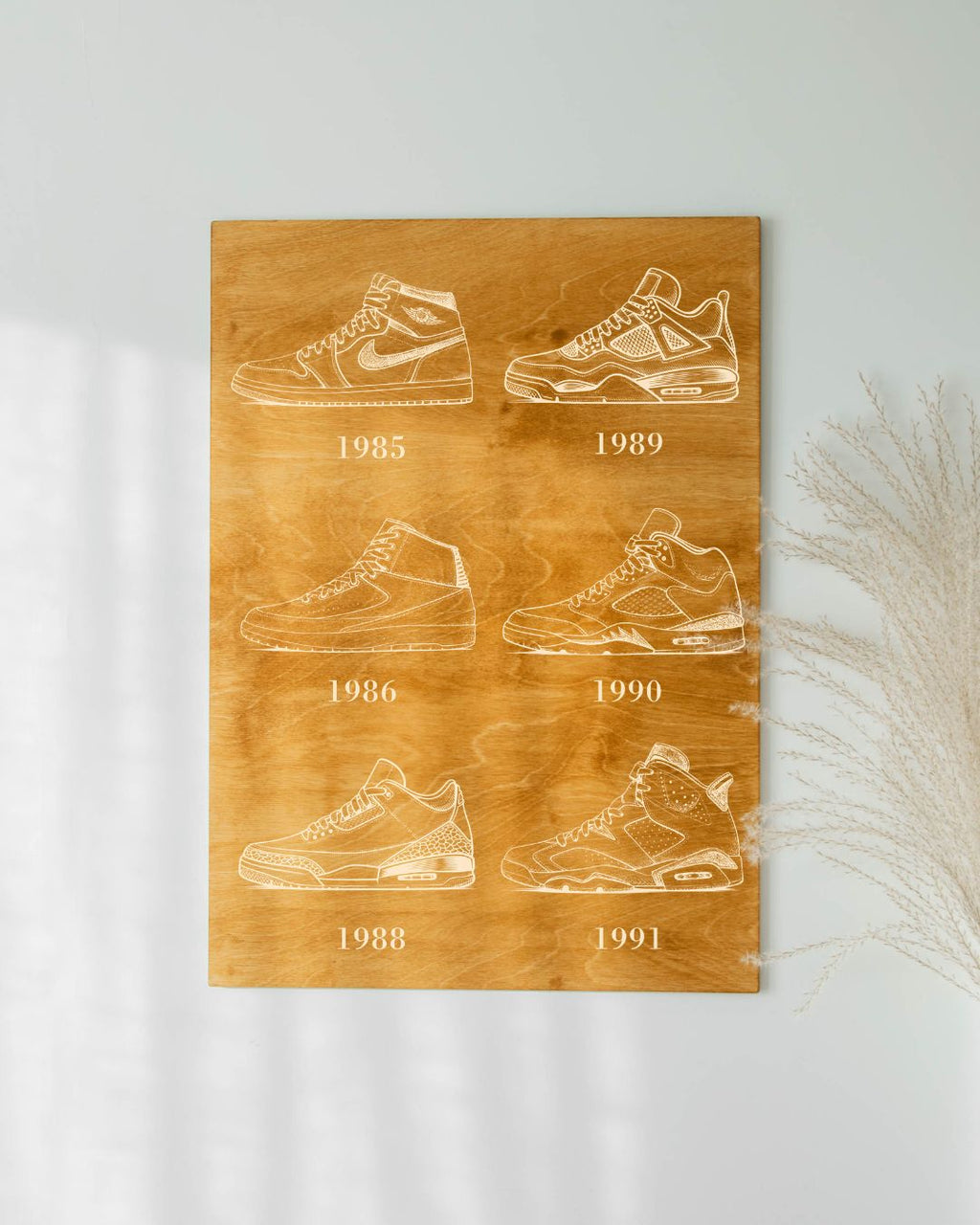 AJ Legacy 1985-1991 WALL DECOR