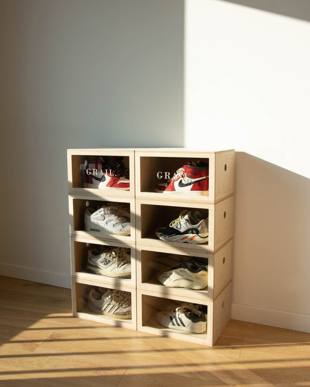 Set of 3 (SNEAKERHEAD MEANING/ GRAIL./CLEAR)